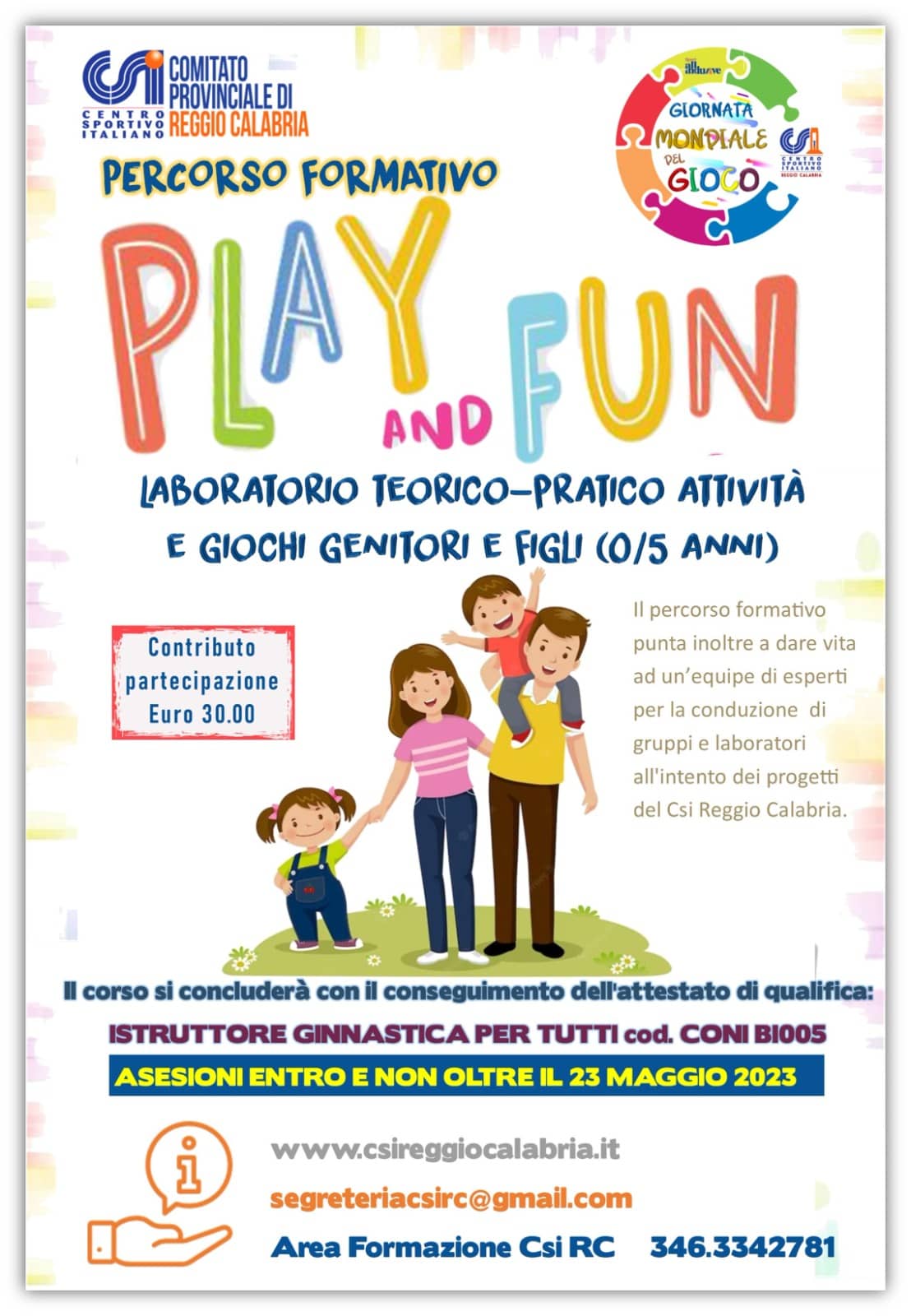 FORMAZIONE METODO PLAY&FUN.