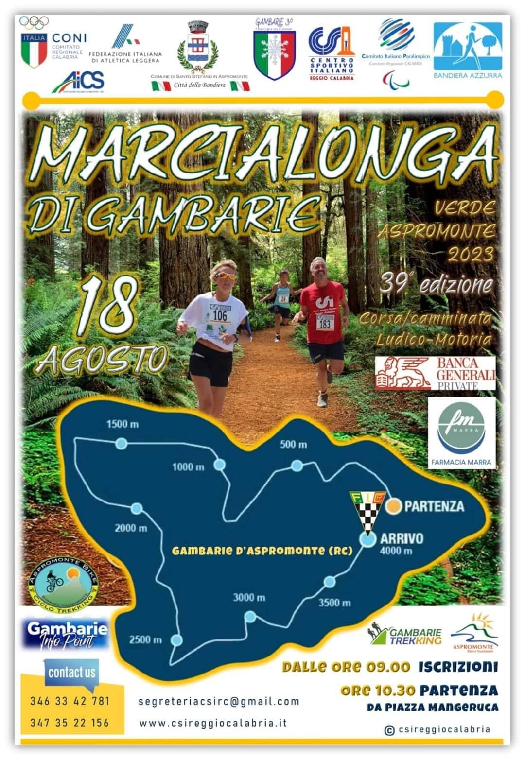MARCIALONGA GAMBARIE VERDE ASPROMONTE 2023