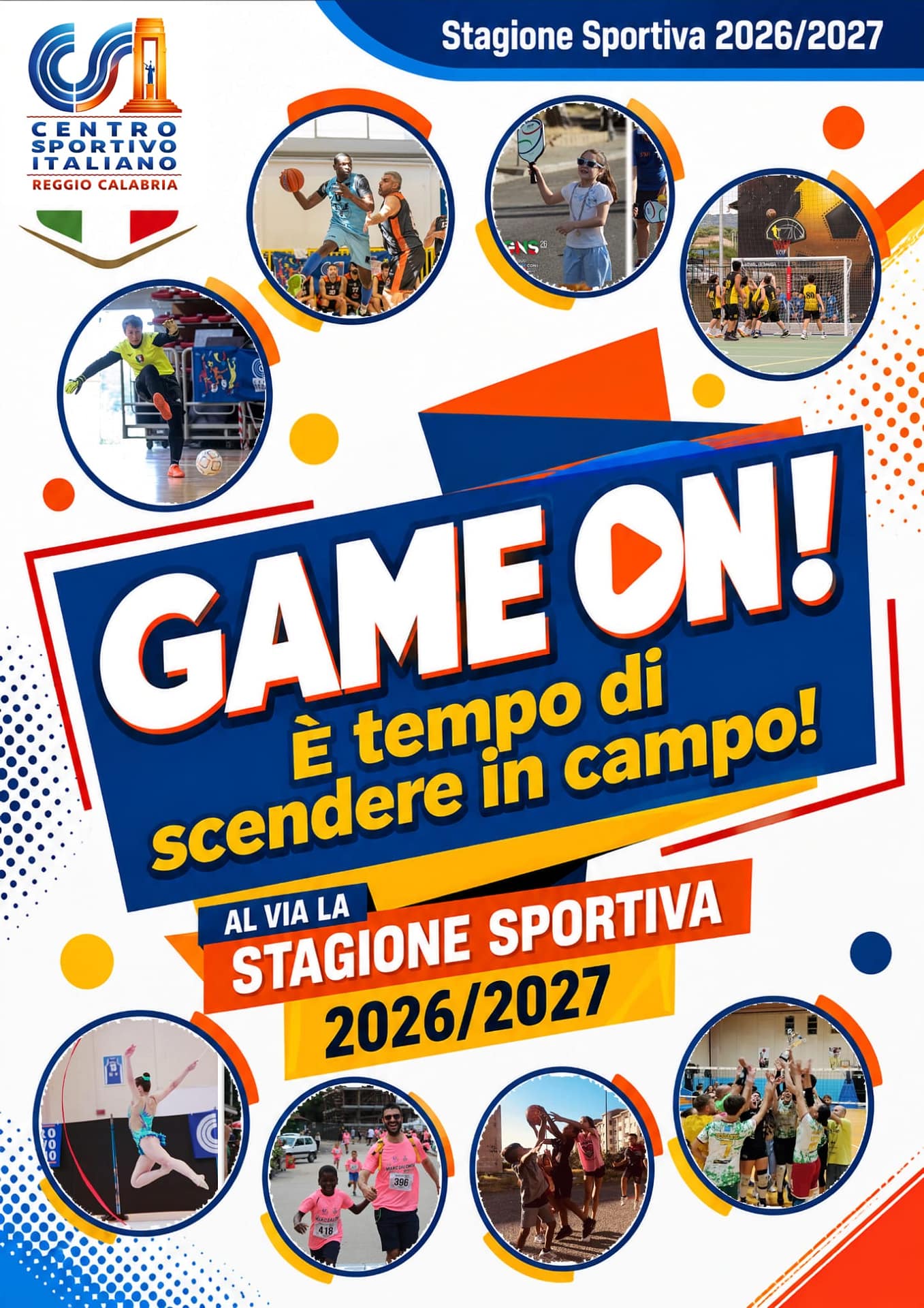 SI PARTE! AL VIA LA STAGIONE SPORTIVA 2026/2027