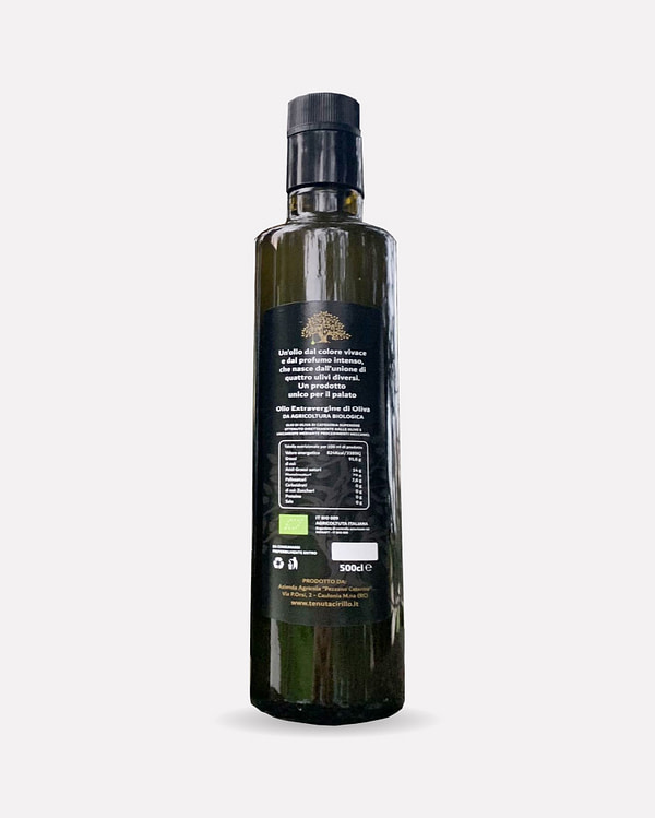 Olio extra vergine oliva biologico in calabria